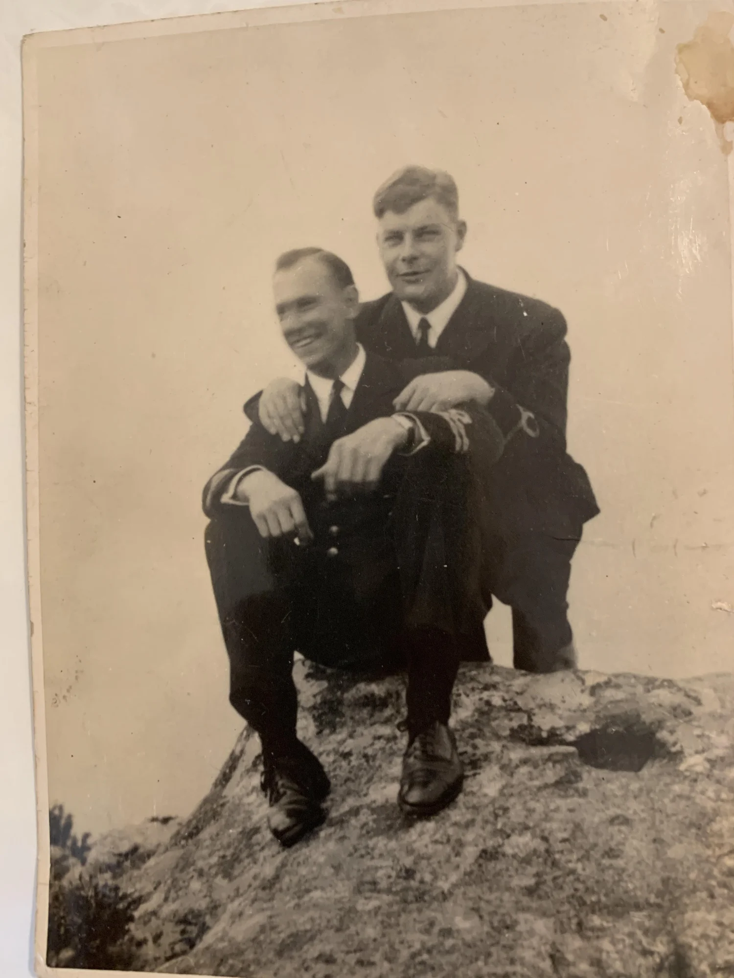 Simpson and Humby at Table Mountain